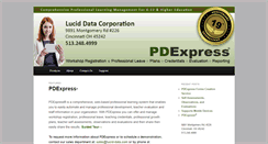 Desktop Screenshot of lucid-data.com